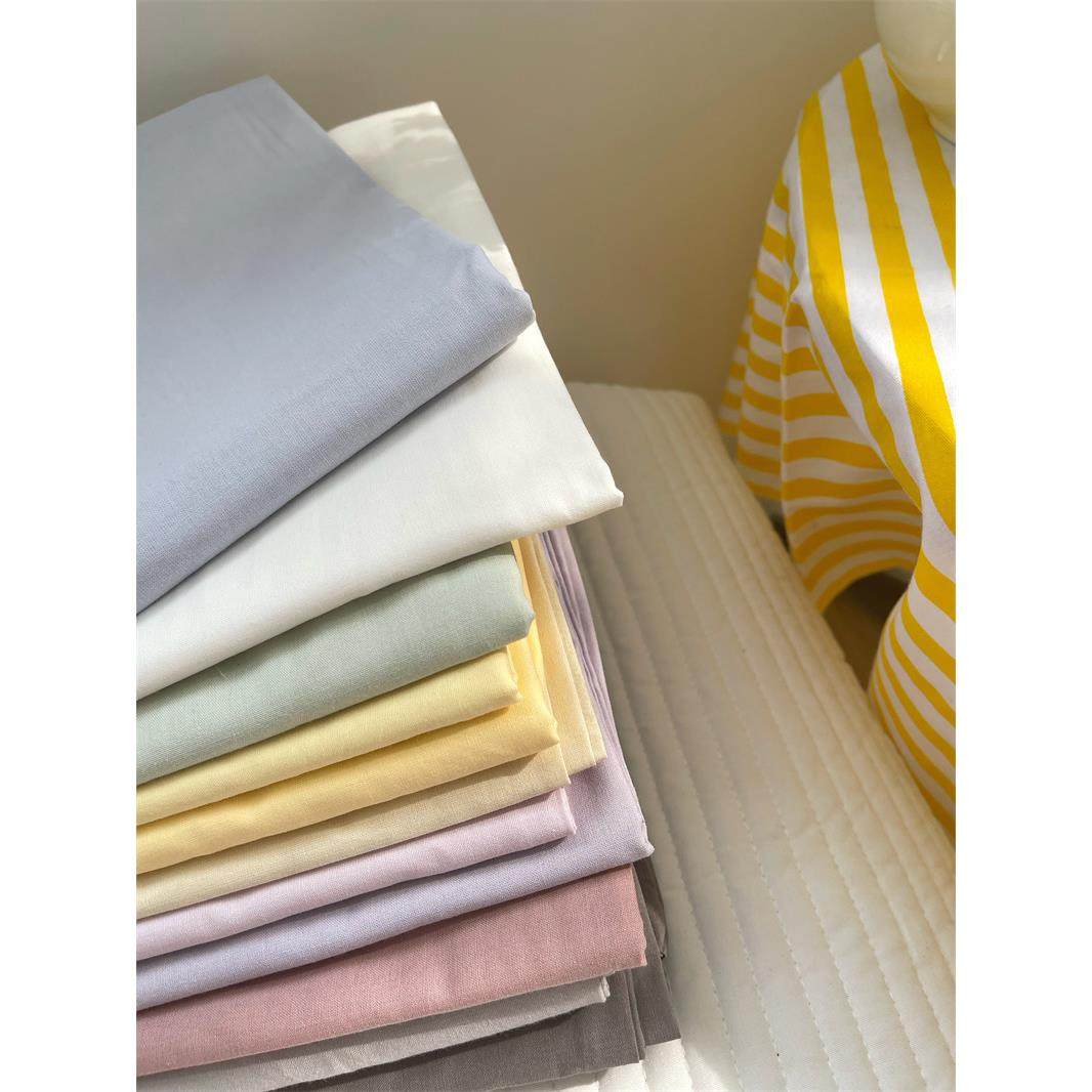 梨梦 单品床单 ins纯色纯棉水洗棉单件床单全棉单人宿舍双人床笠,床上用品,床单,淘宝优惠券,粉丝福利购,淘宝优惠卷