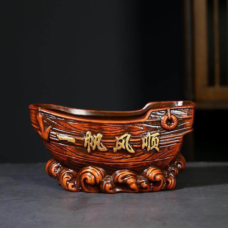 覆古花盆陶瓷一帆风顺造型创意绿植花盆财源茂盛发财树多肉花卉盆,家居饰品,花盆,淘宝优惠券,粉丝福利购,淘宝优惠卷