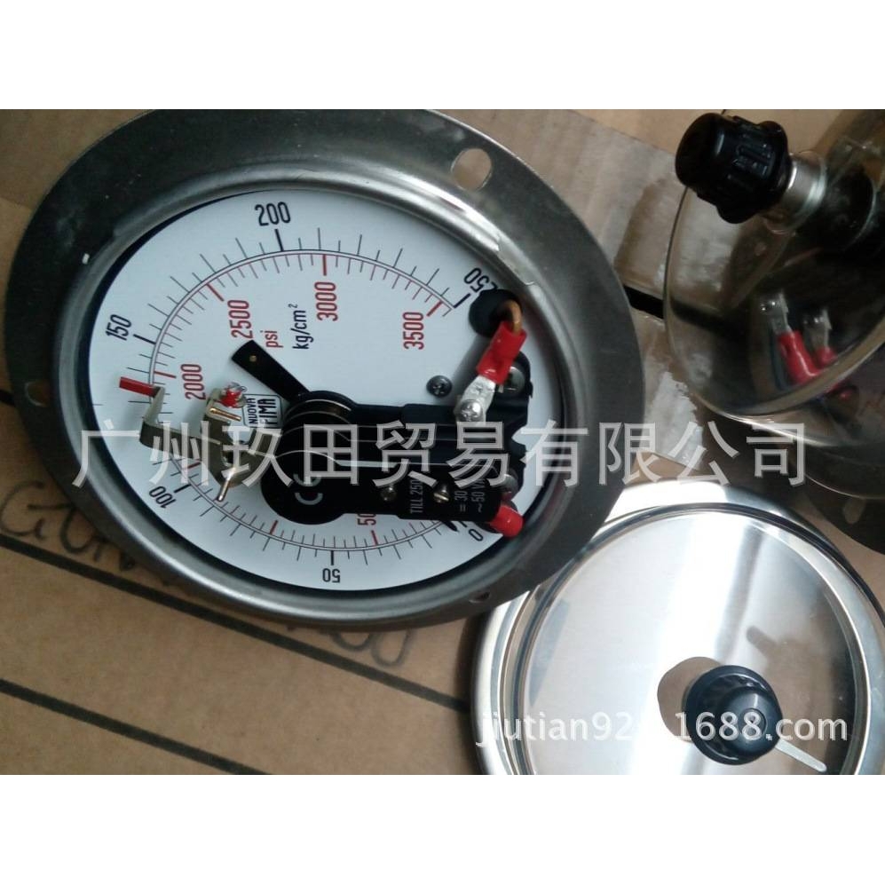 电接点压力表250BAR400KG250KG/CM2NUOVAFIMA