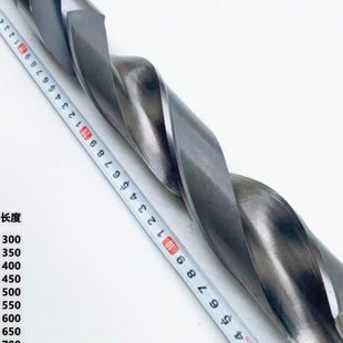 哈尔滨加长锥柄麻花钻超硬特长刃长杆深孔车床大钻头24.25.26.27