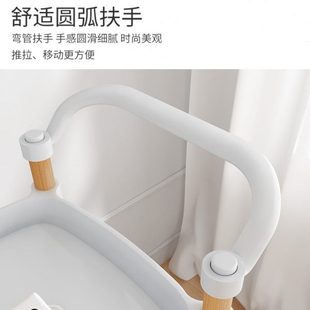 奶油风可移动茶几沙发边几小桌子客厅家用边柜置物架卧室床头桌子