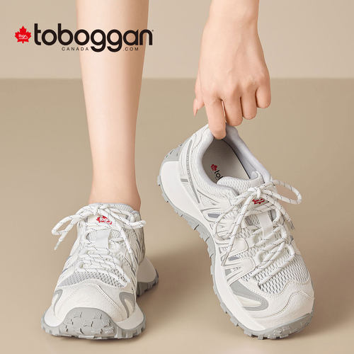 TOBOGGAN加拿大雪橇老爹鞋女厚底增高透气休闲运动鞋春夏时尚百搭