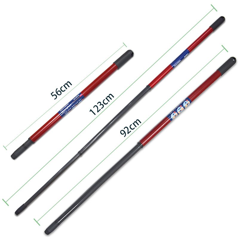适配O-cedar 旋转拖把杆 三节拖把伸缩杆 48inch 德式螺纹