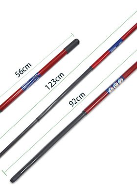 适配O-cedar 旋转拖把杆 三节拖把伸缩杆 48inch 德式螺纹