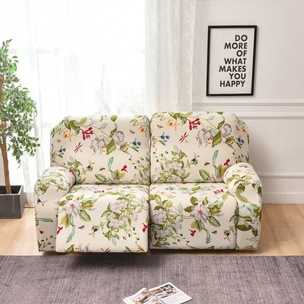 功能二人位躺椅套跨境弹力全包躺椅套摇椅套沙发套保护罩加厚布艺