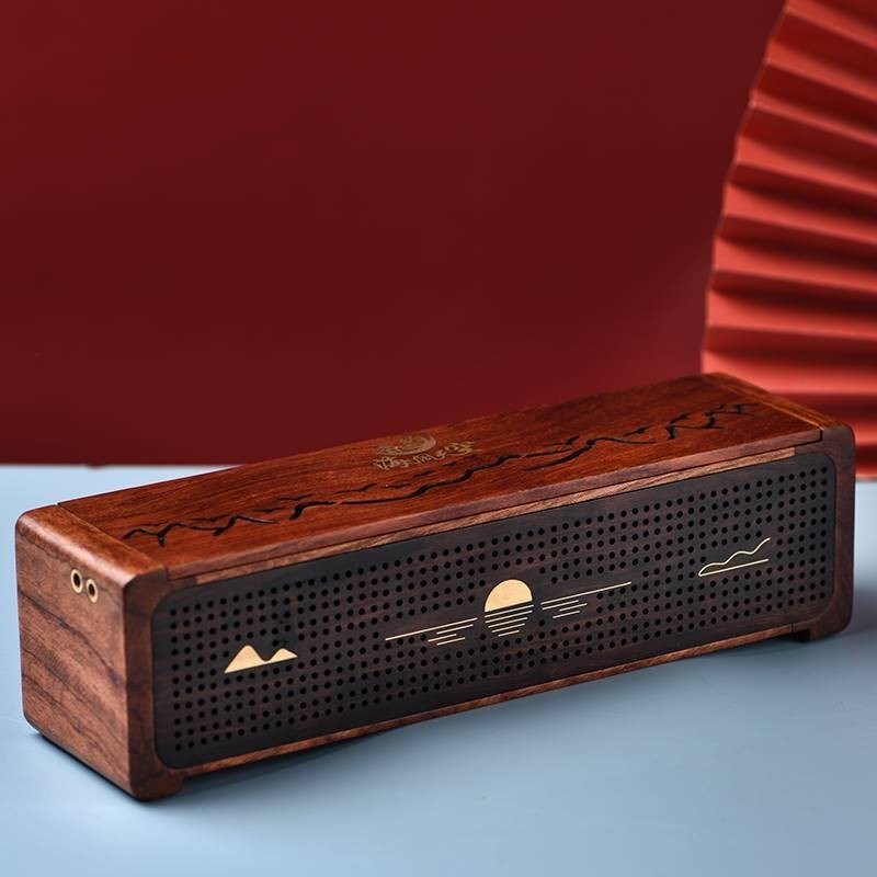 花梨实木家用红木线香道茶道养生摆件家居客厅开业装饰送礼工艺品