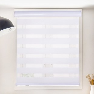 卷帘车间办公室宿舍遮光遮阳防水可印LTOGO升降卷帘