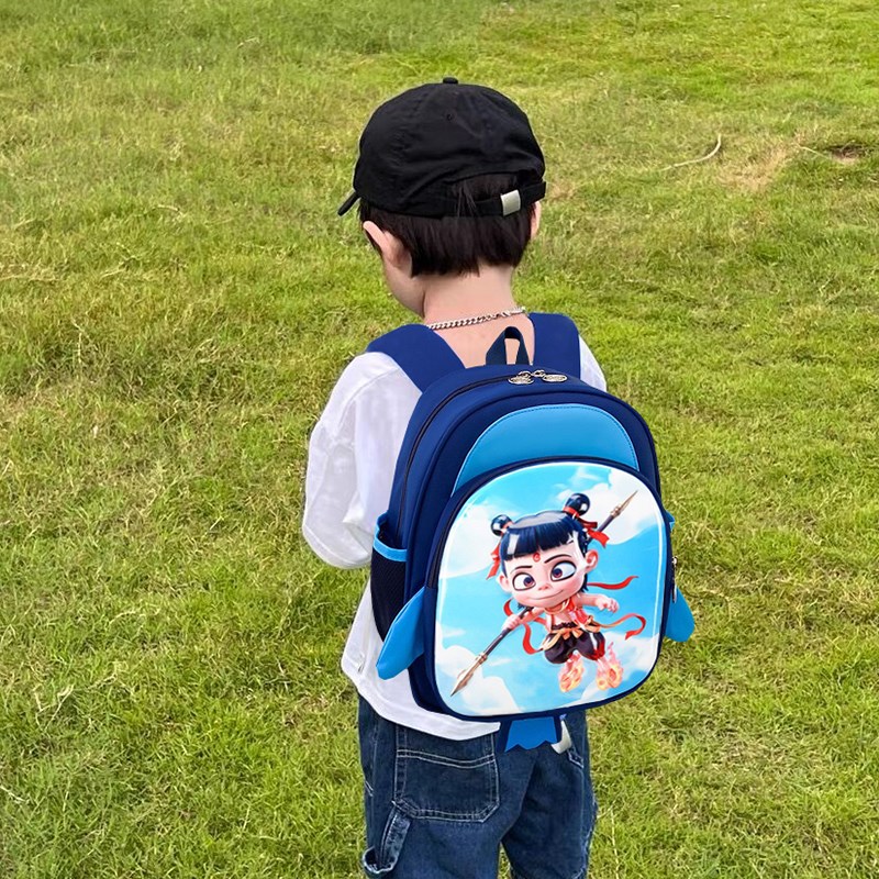 幼儿园书a包男童哪吒男孩敖丙女孩2025新款大班儿童背包双肩包