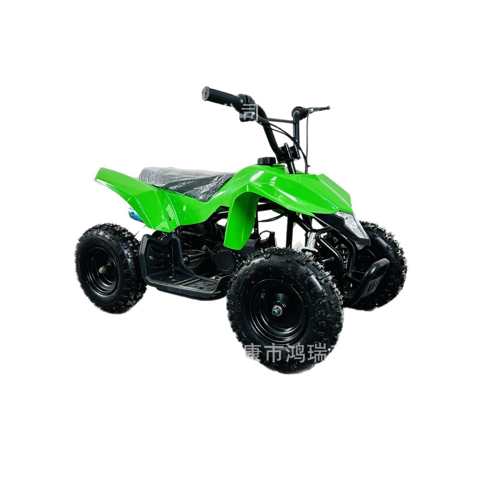 跨境儿童小小恐龙汽油款沙滩车49cc手拉四轮越野ATV全地形摩托车