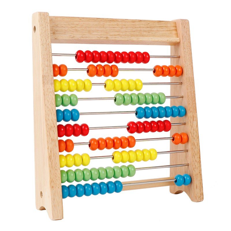 计算架幼儿园小学生数学算数棒儿童珠算架算盘加减法算术教具早教
