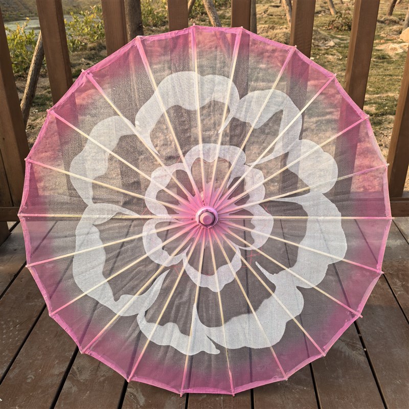 流光舞蹈同款伞具手工茉莉花国风古典舞演出跳舞专用舞台表演道具