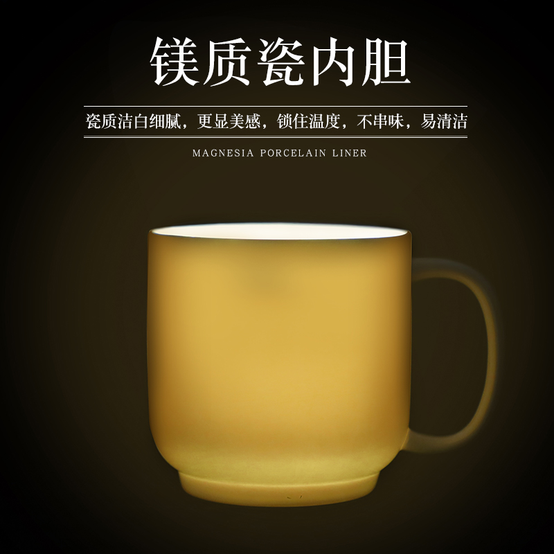 110V养生杯电炖杯 办公室小型电热小炖杯迷你陶瓷全自动宿舍炖锅