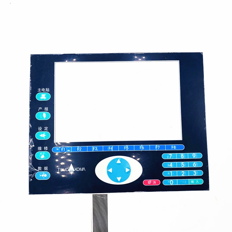 津田驹209  ZAX 喷气织机零件优质显示器触摸按键膜贴膜贴纸