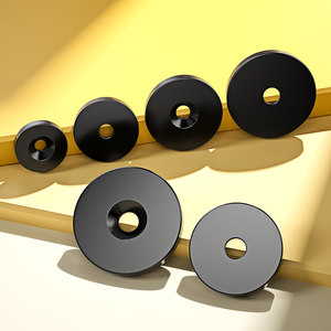 国标GB891螺钉紧固轴端挡圈A3钢GB892沉头螺栓不带小孔黑垫片 B型