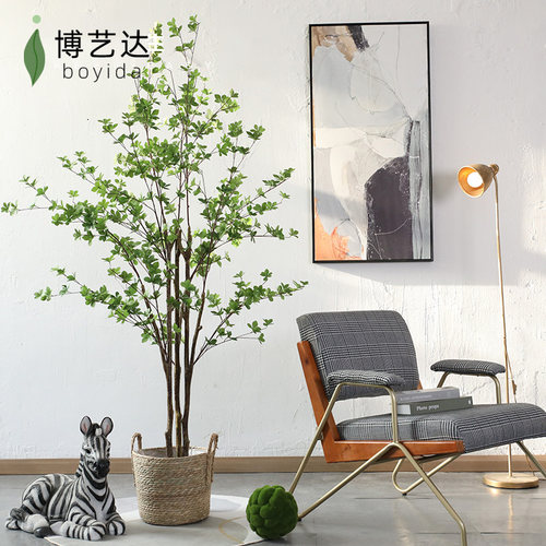 谷灵易生北欧风大花盆绿植陶瓷花器室内家具装饰客厅花器落地摆件