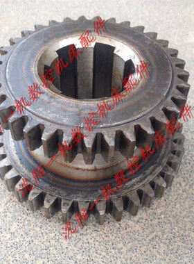 大连机床厂CD6140ACD6150A 机床配件20733/34双联齿轮Z33/38 M2.5
