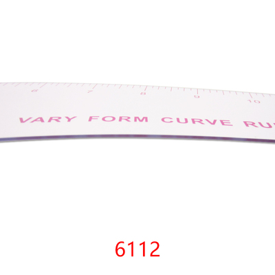 科灵6112曲线袖窿尺 服装用尺 裁缝尺 服装曲线尺 逗号尺6字尺