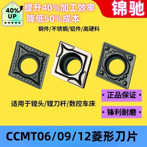 数控刀片CCMT0602内孔刀粒09T304粗镗孔车刀菱形钢件不锈钢专用铝