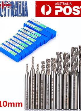 SWT超硬直柄立铣刀S HS-AL SWT超硬4刃 10件/套2/2.5/34/65//7/8/