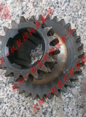 北京机床铣床配件 X62W X63W X52K 372B Z18 Z33 双联齿轮 孔50