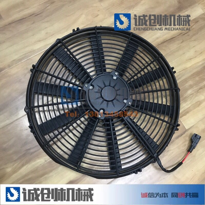 徐工中联三一吊车配件大全液压油散热器风扇优质电机10片扇叶