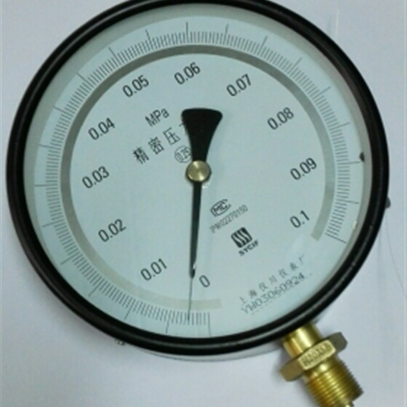 yb-150b 0.25级 精密压力表 0~0.1mpa 0.25级 标准压力表 150MM