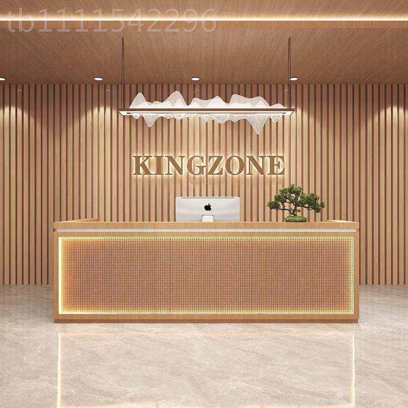 式藤编侘寂风台收台中茶叶店古ZHW前玩店餐饮饭店民宿吧台桌银接