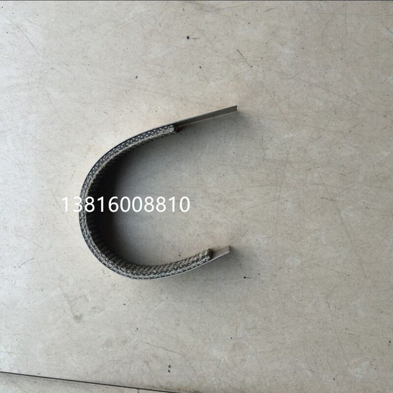 金龟3.15/T5T/6.3/冲床制动带刹车带萧山金龟冲床3.15T配件制动带图片