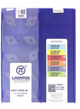 LAM进I口NA林尼娜数控刀片DNMDNMG1504G150480NN LT10车削车刀片