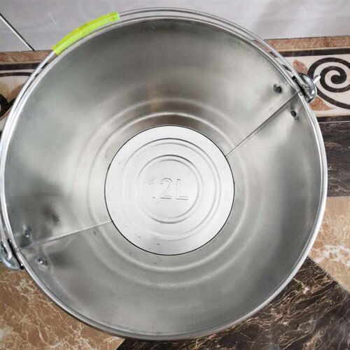 灌砂法装砂桶工具桶大容量15L铁皮水桶便携手提家用白铁皮桶铁桶