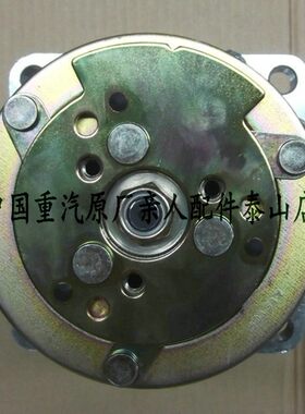 适用于重汽豪沃空调制冷压缩机豪沃压缩机空调泵三电贝洱6PK原厂