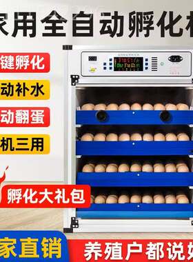j8芦丁孵器家孵化箱EKI小型孵蛋器中型孵化机智用化鸡能小鸡全g3