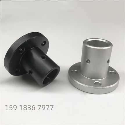 S45C钢圆法兰型导向轴支座光轴支撑座固定座标准型STHRB/STHR标准