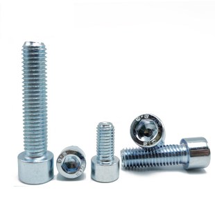 8.8级GB 2008内六角圆柱头螺钉蓝白锌全牙半牙M4M5M6M8M10 T70.1