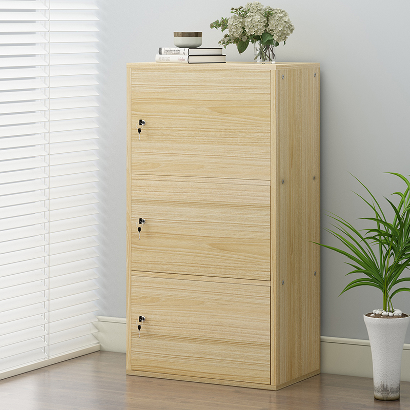 书柜带锁带门简约现代自由组合收纳柜收纳柜书架简易家俱置物柜