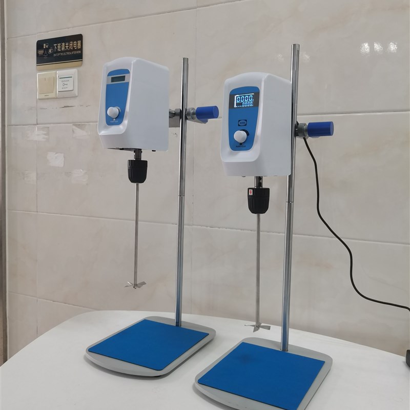 齐威无刷强力实验室数显分散搅拌器定时置顶式不锈钢电动搅拌机