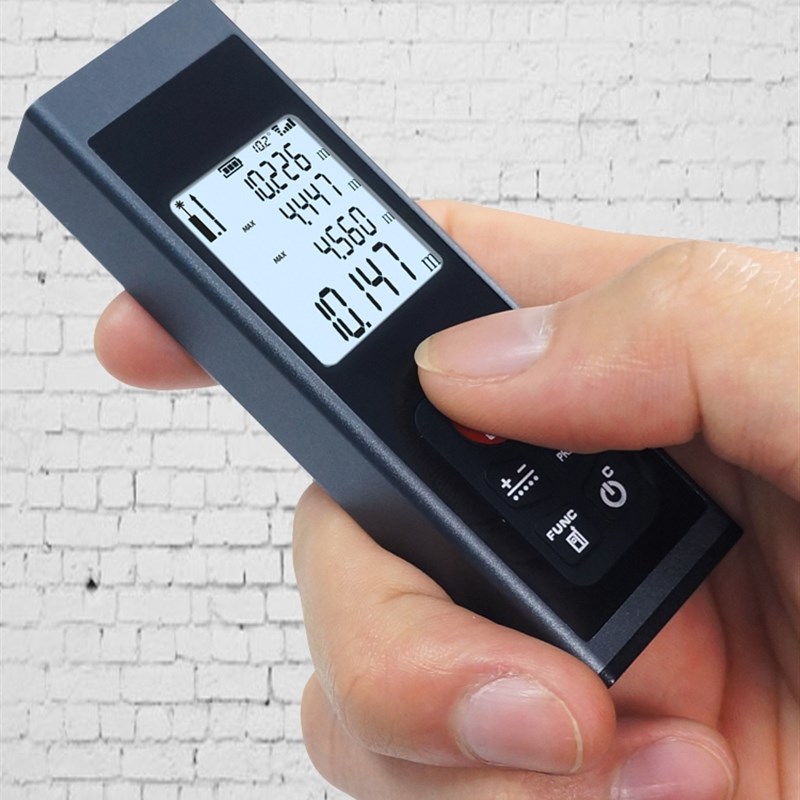 金徕光电迷你红外线测距仪手持电子尺高精度激光测量尺量房仪神器
