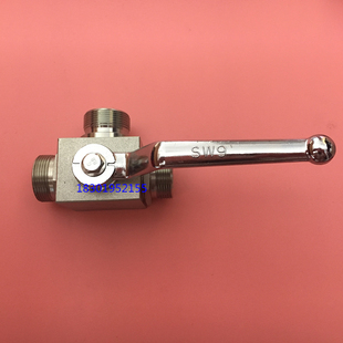 M22 1.5 M27 M30 外丝高压液压二位三通球阀KHB3K M42 M16