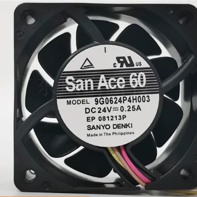 原装三洋 6025 9G0624P4H003 24V 0.25A 6CM 变频器 静音散热风扇