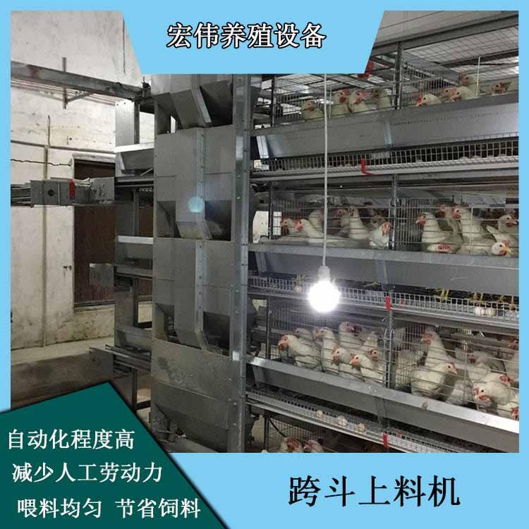 一站式养殖机械全自动上料机撒料均匀工厂发货智能化养鸡设备