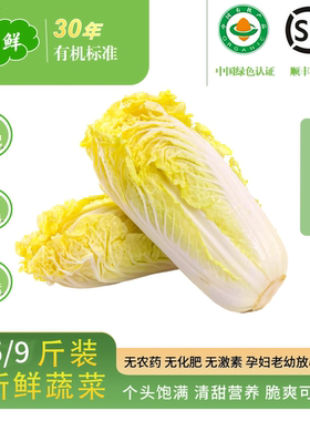 （顺丰冷链）新鲜蔬菜有机娃娃菜现摘现发农家自种娃娃菜