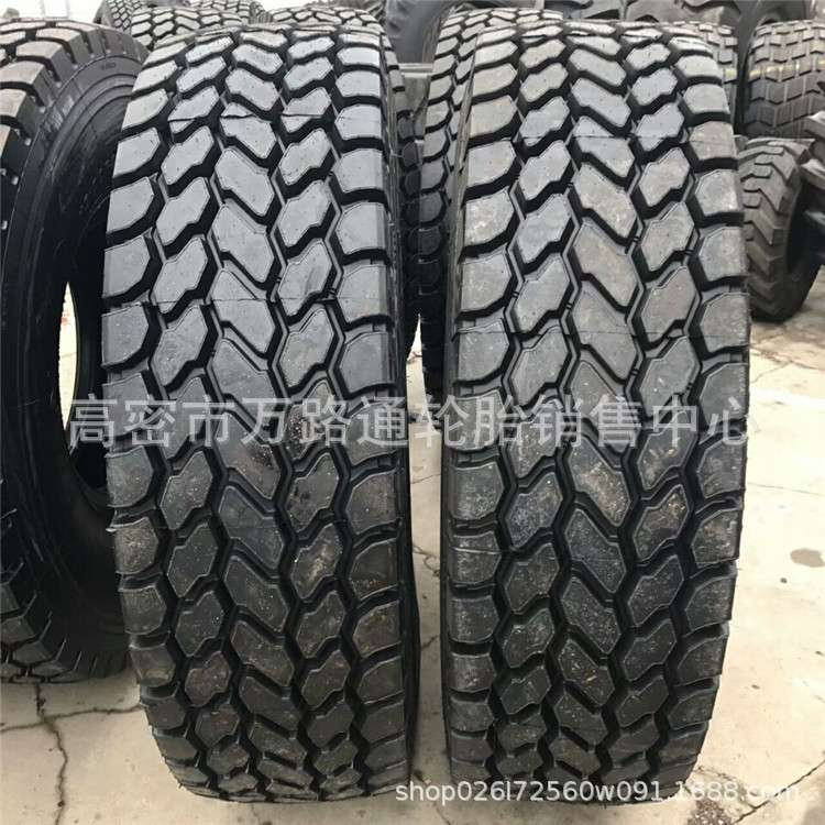 华鲁吊车14.00/16.00R25轮胎HILO越野花纹起重机385/95R25轮胎