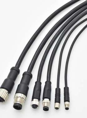 M12 工业相机 12芯 插头MSAS-12BMMM-SL8D01的M12 Xcode线缆