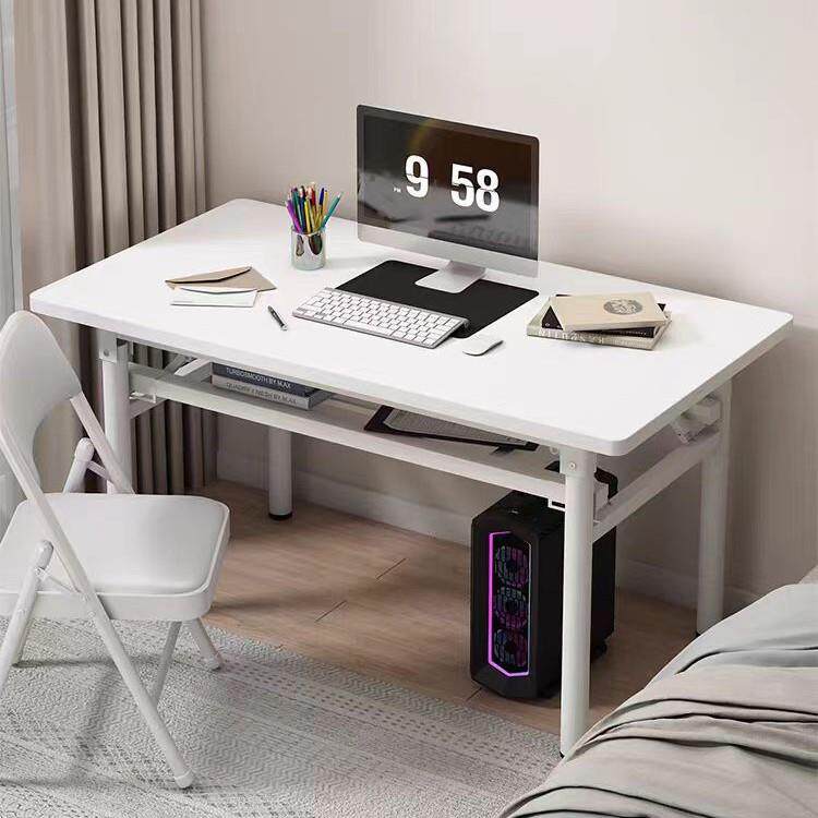 书桌学生家用学习桌子简约卧室女生写字工作台租房白色办公电脑桌
