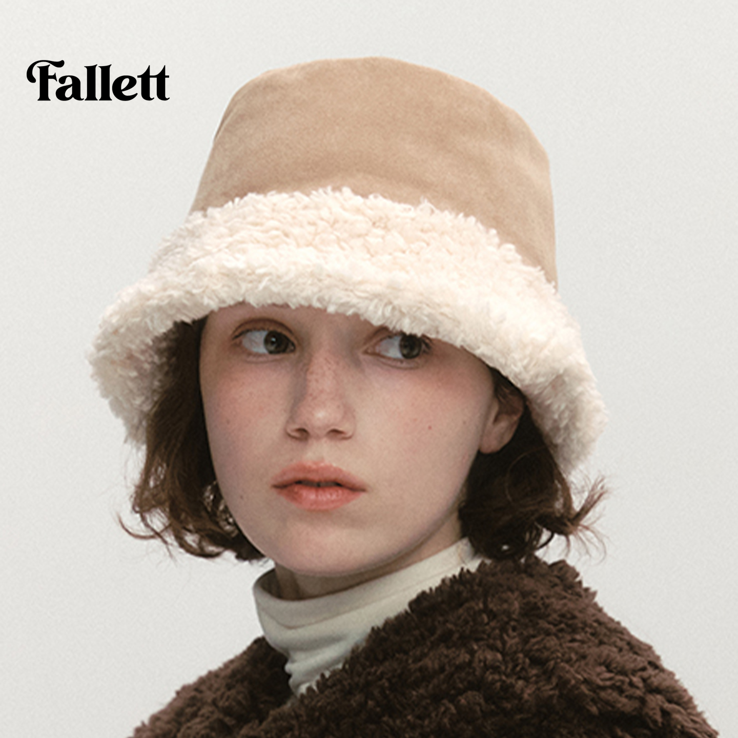 fallett韩国女士冬季帽子防寒