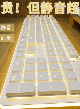 德国无线静音键盘鼠标套装办公打字专用手感好有线电脑游戏男女生