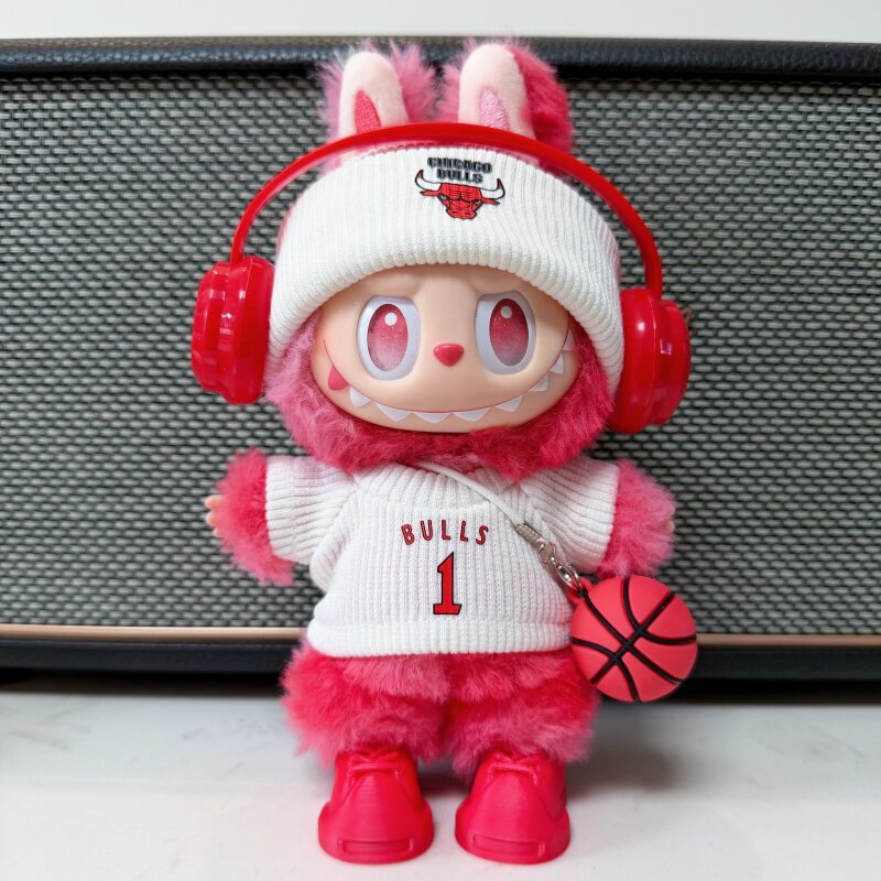 NBA芝加哥公牛罗斯篮球玩偶娃衣一二三代代挂件潮玩公仔球迷礼物