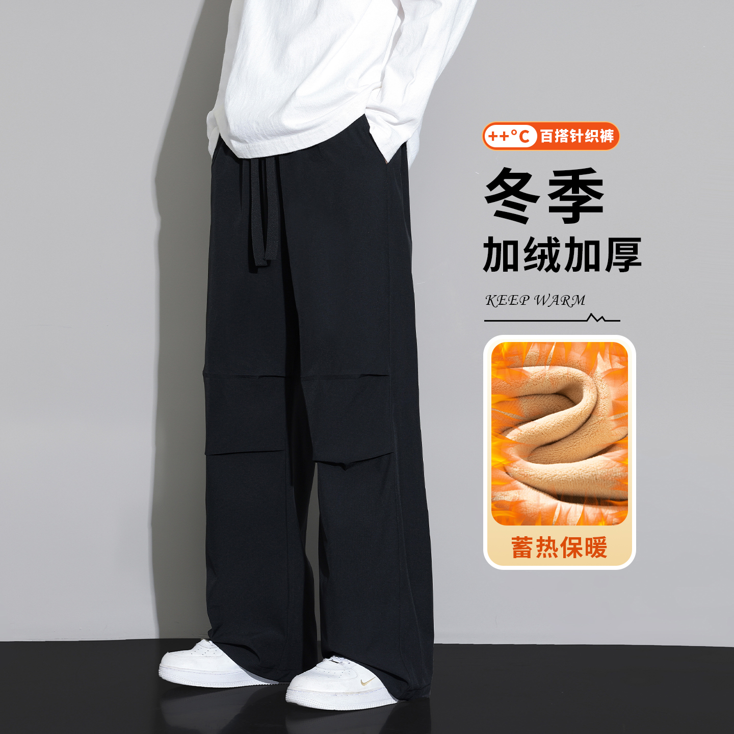 美式复古工装裤男款春季潮牌