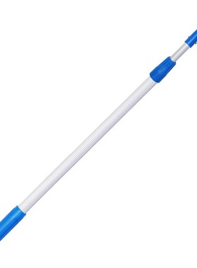 安格 新款豪华铝合金玻璃刮涂水器擦窗器伸缩杆 洁工具装