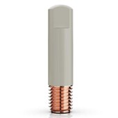 欧式 涂层导电嘴保护嘴沾焊渣无气焊枪家用二保焊机